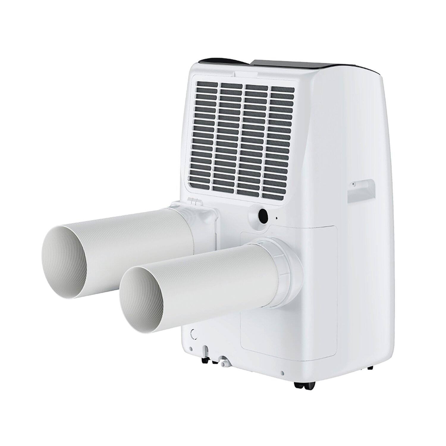 Angle. TCL - 450 Sq. Ft. 10,000 BTU SACC Q-Series Smart Inverter Portable Air Conditioner with Supplemental Heater - White.