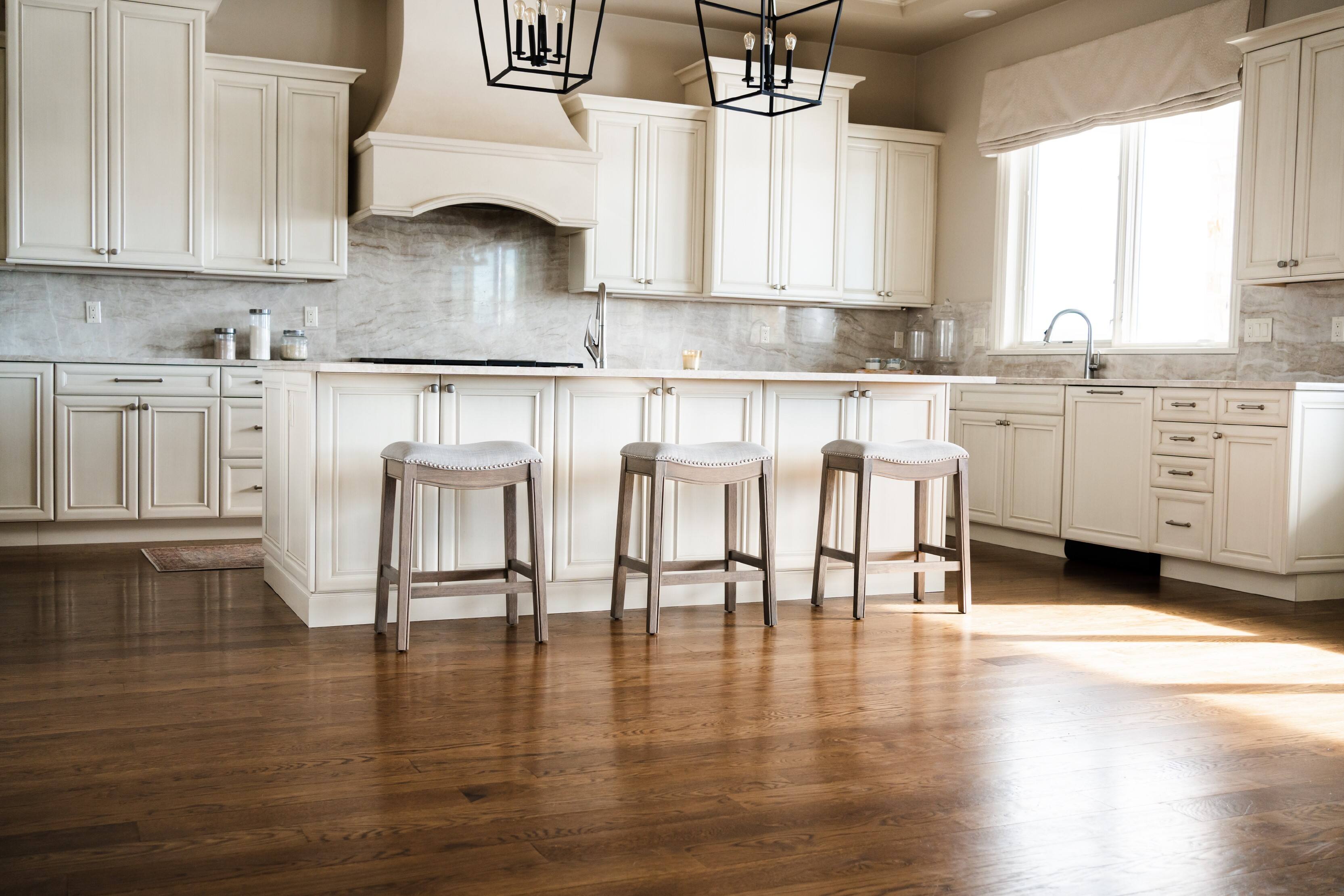 Alt View 5. Maven Lane - 26" Adrien Saddle Counter Stool In Reclaimed Oak Finish With  Fabric Upholstery - Reclaimed Oak.