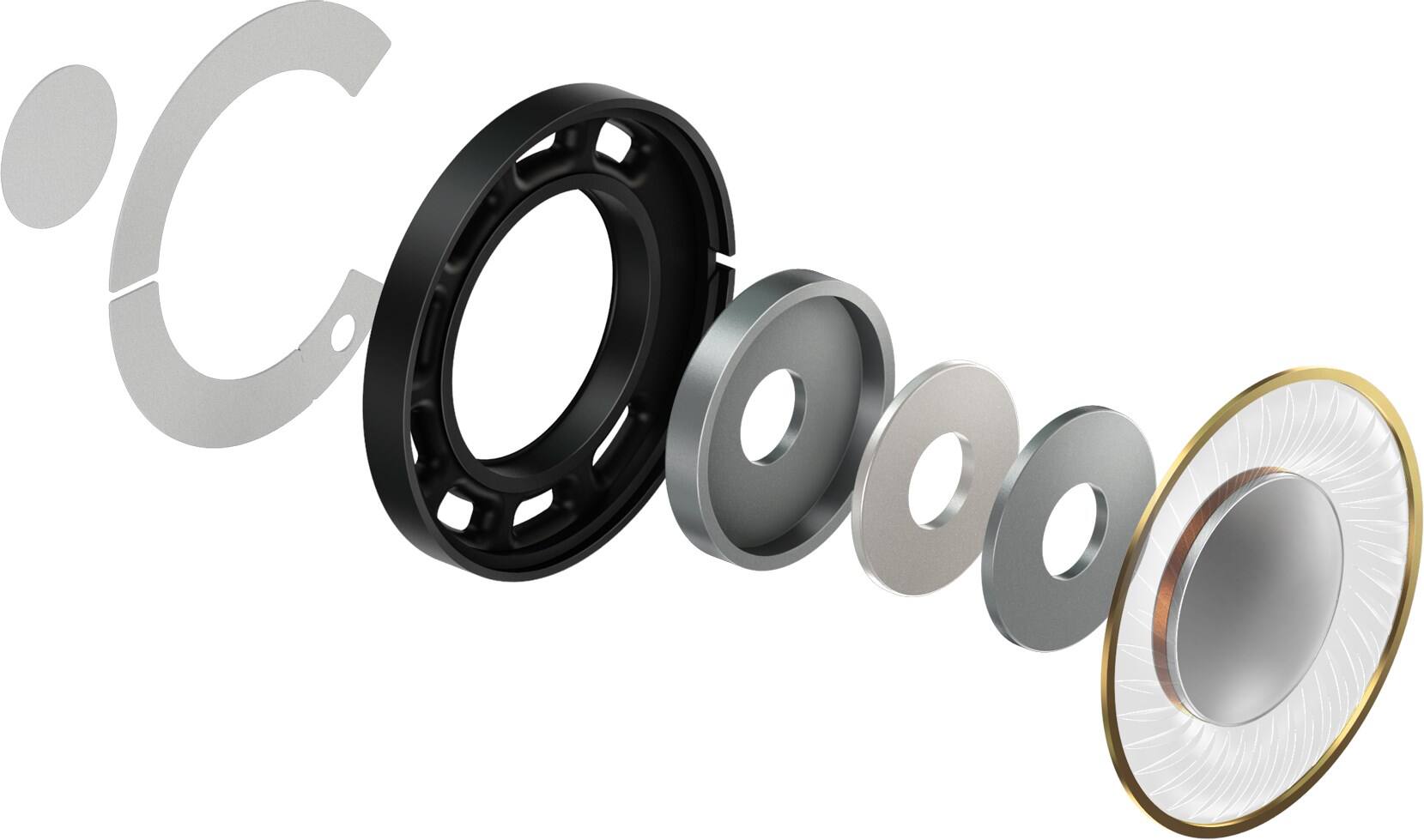 Alt View 2. Pioneer DJ - Flagship Over-Ear DJ Headphones, Includes Carrying Case, Coiled Cable & Straight Cable - Black.