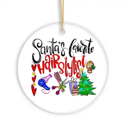 Santa's favorite Hair Stylist