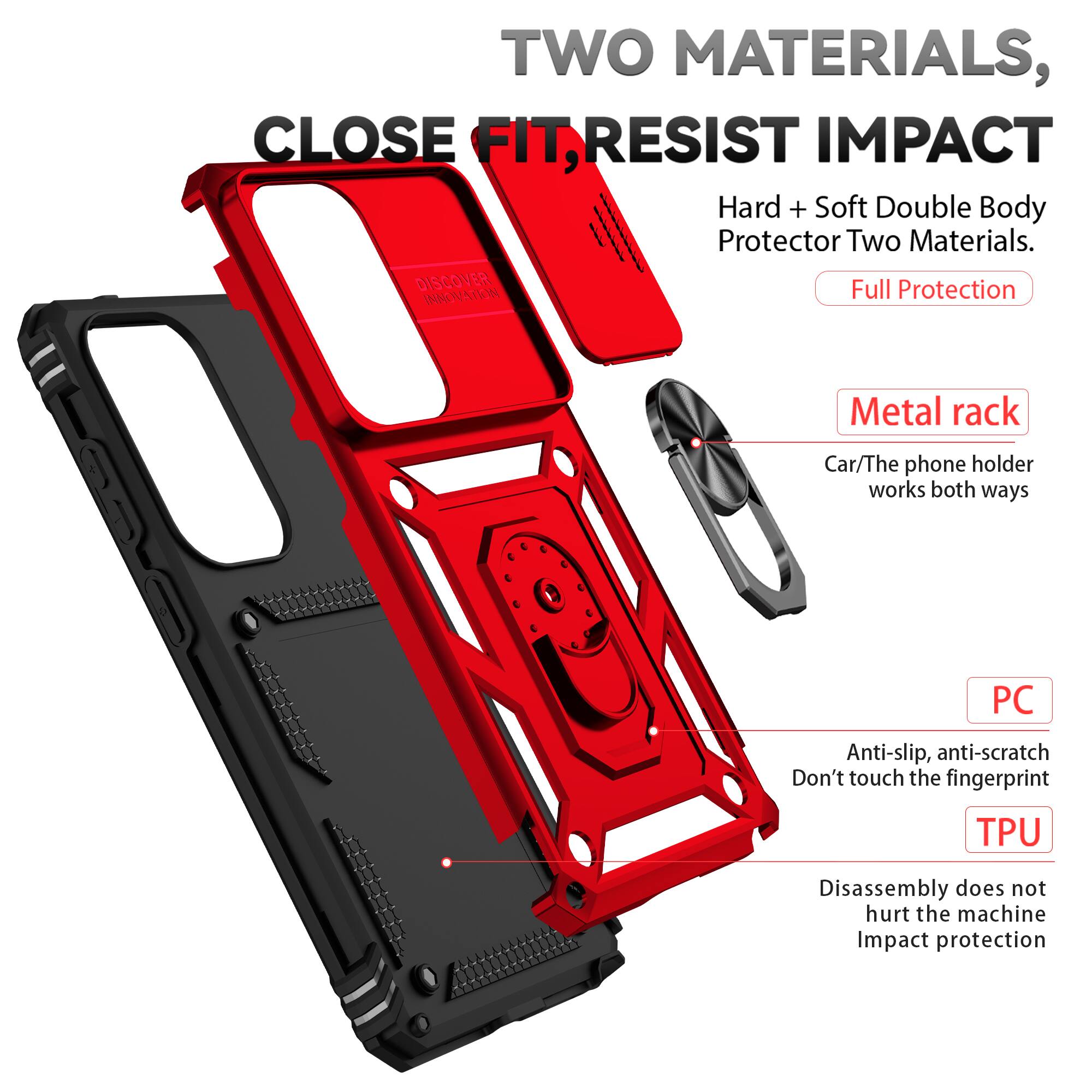 Dteck Rotatable Ring Kickstand Case for Samsung Galaxy S26 Ultra, Heavy ...