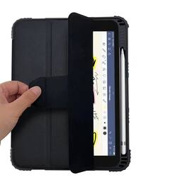 Techprotectus - Smart Protective iPad Folio case for New 10.9 Inch iPad 10th Generation 2022 Release - Black
