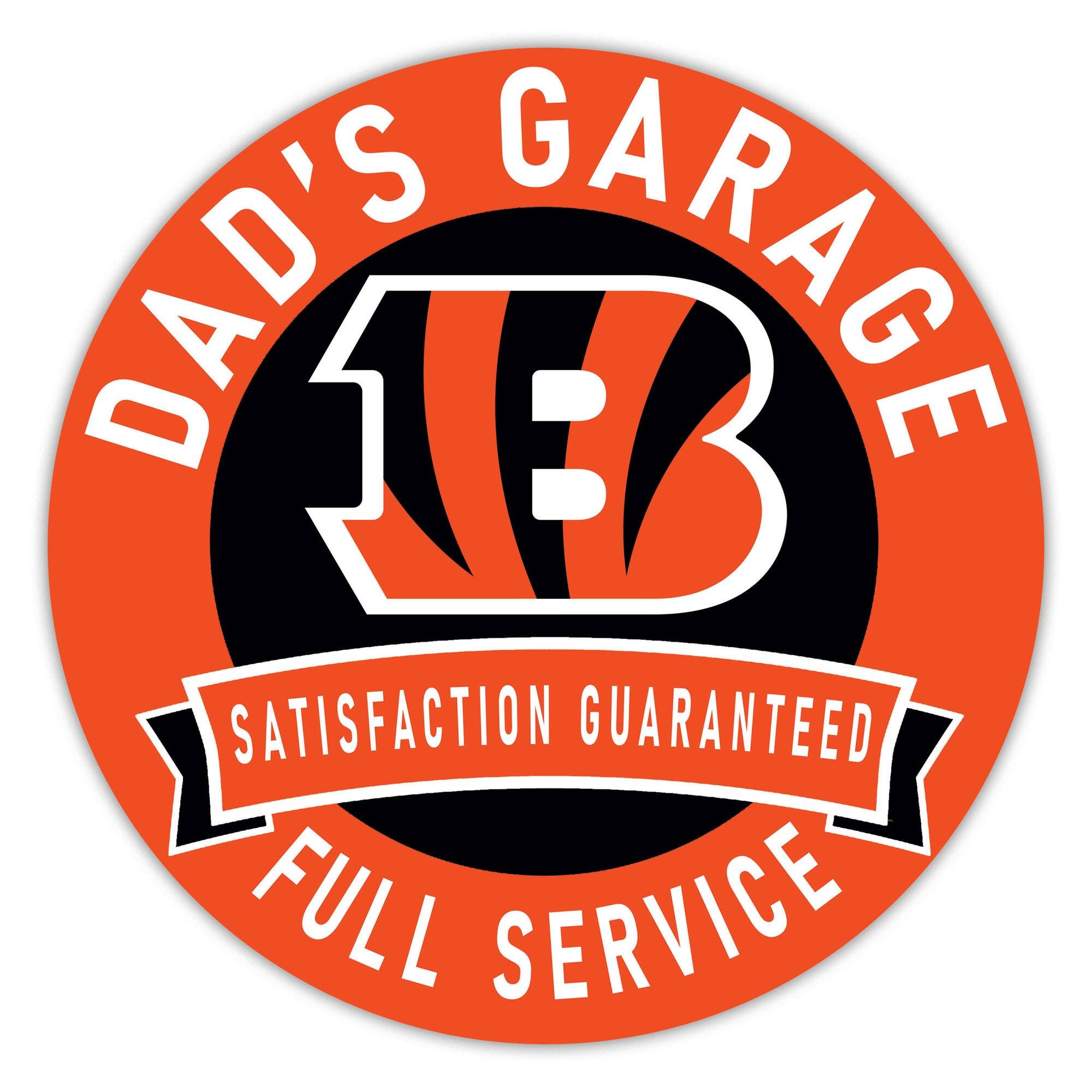 DAD'S GARAGE  
SATISFACTION GUARANTEED  
FULL SERVICE