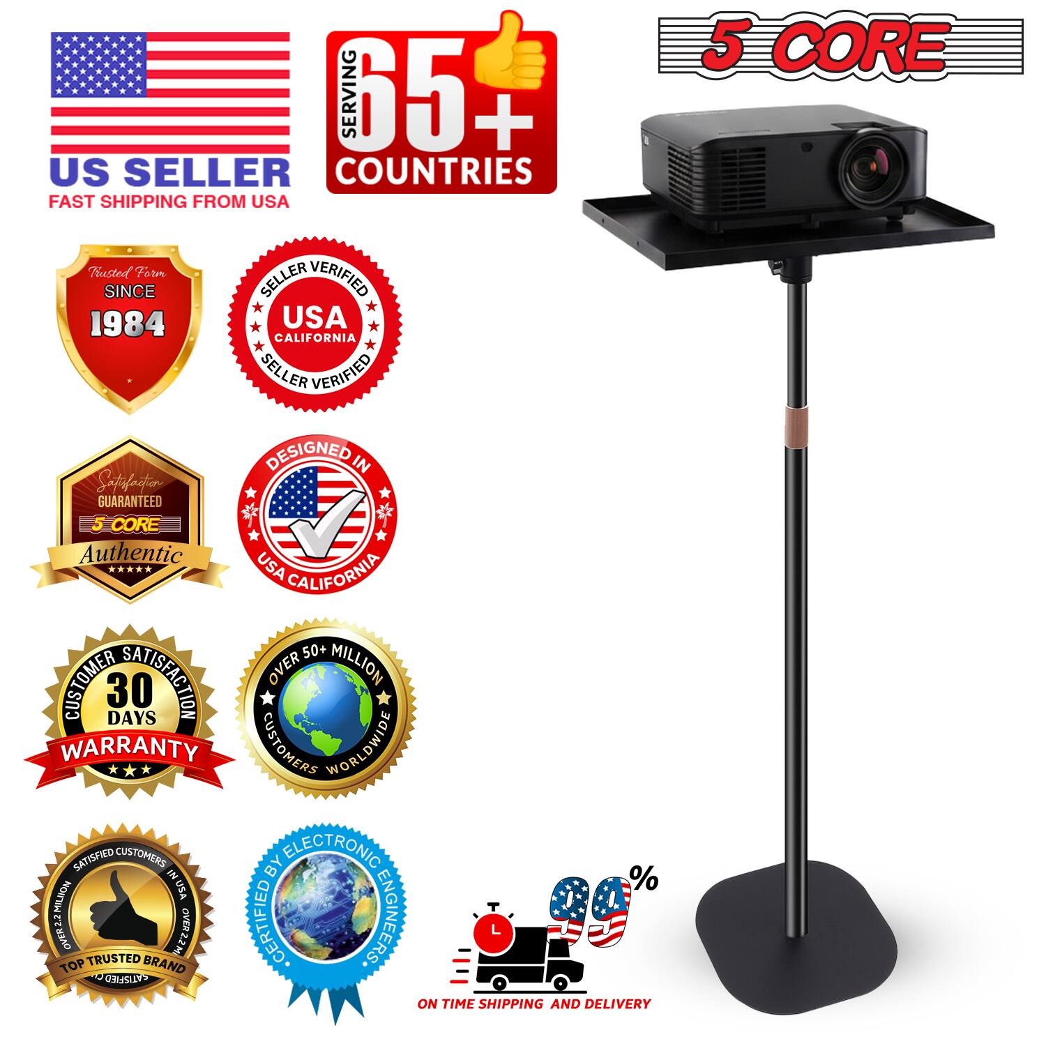 SERVING 65+ US SELLER COUNTRIES  
FAST SHIPPING FROM USA  

5 CORE Trusted Toim SELLER VERIFIED SINCE 1984  
USA CALIFORNIA SELLER VERIFIED  
DESIGNED IN USA CALIFORNIA  

5 CORE Authentic  
30 DAYS WARRANTY  
OVER 50+ MILLION SATISFIED CUSTOMERS WORLDWIDE  
CERTIFIED ELECTRONIC ENGINEERS  
ON TIME SHIPPING AND DELIVERY  

100% SATISFACTION GUARANTEED  
TOP TRUSTED BRAND