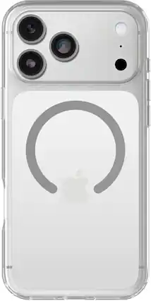 Front. OtterBox - Lumen Series Hard Shell for Apple iPhone 18 Pro Max and Apple iPhone 17 Pro Max - Clear.