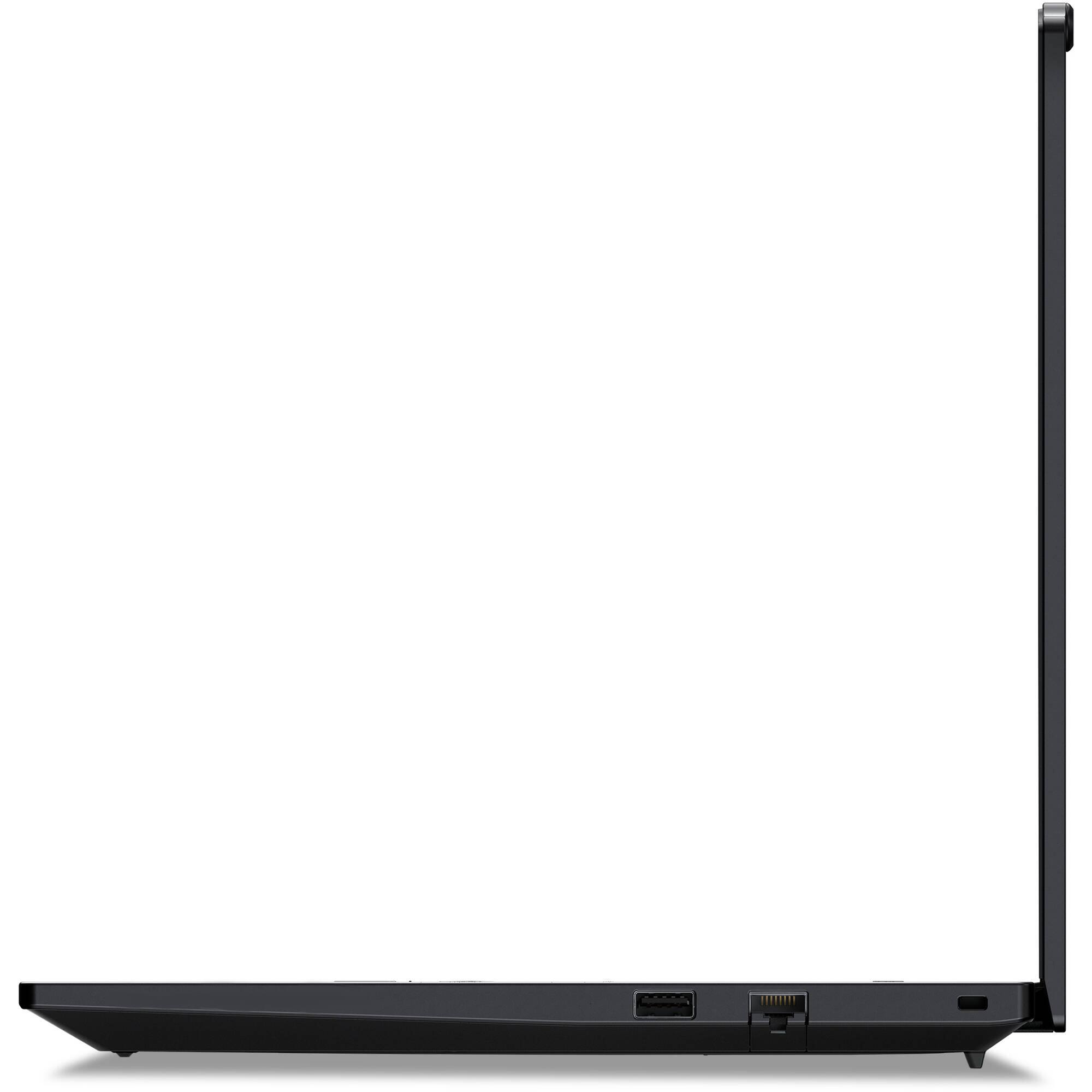 Alt View 6. Lenovo - ThinkPad P14s Gen 5 Laptop 14.5 3K Display (Ultra 7-155H, 16GB, 1TB SSD, RTX 500 Ada, Win 11 Pro) - Black.