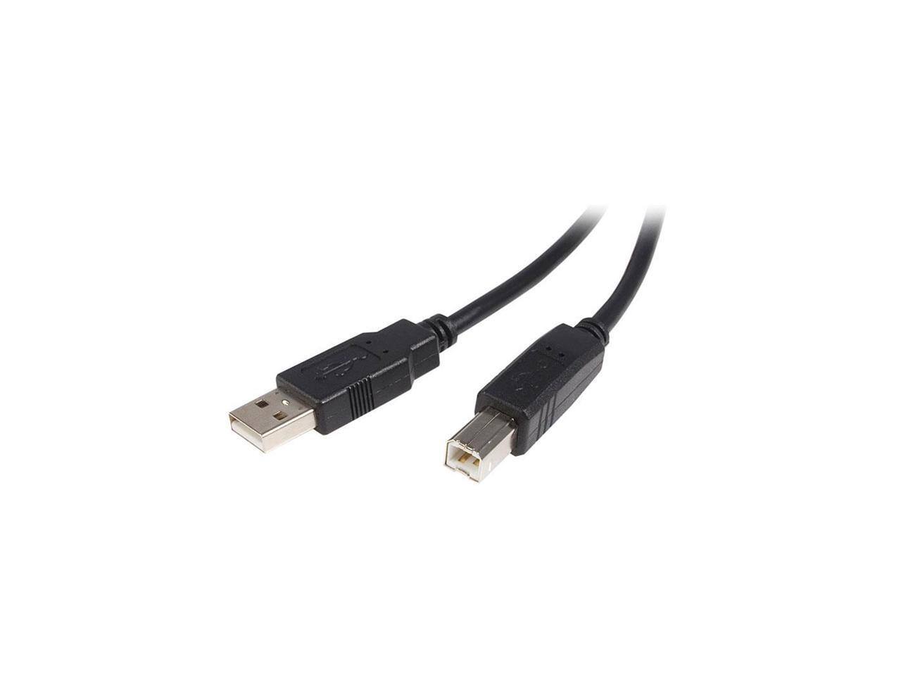 Front. StarTech.com - StarTech.com 0.5m USB 2.0 A to B Cable - M/M.