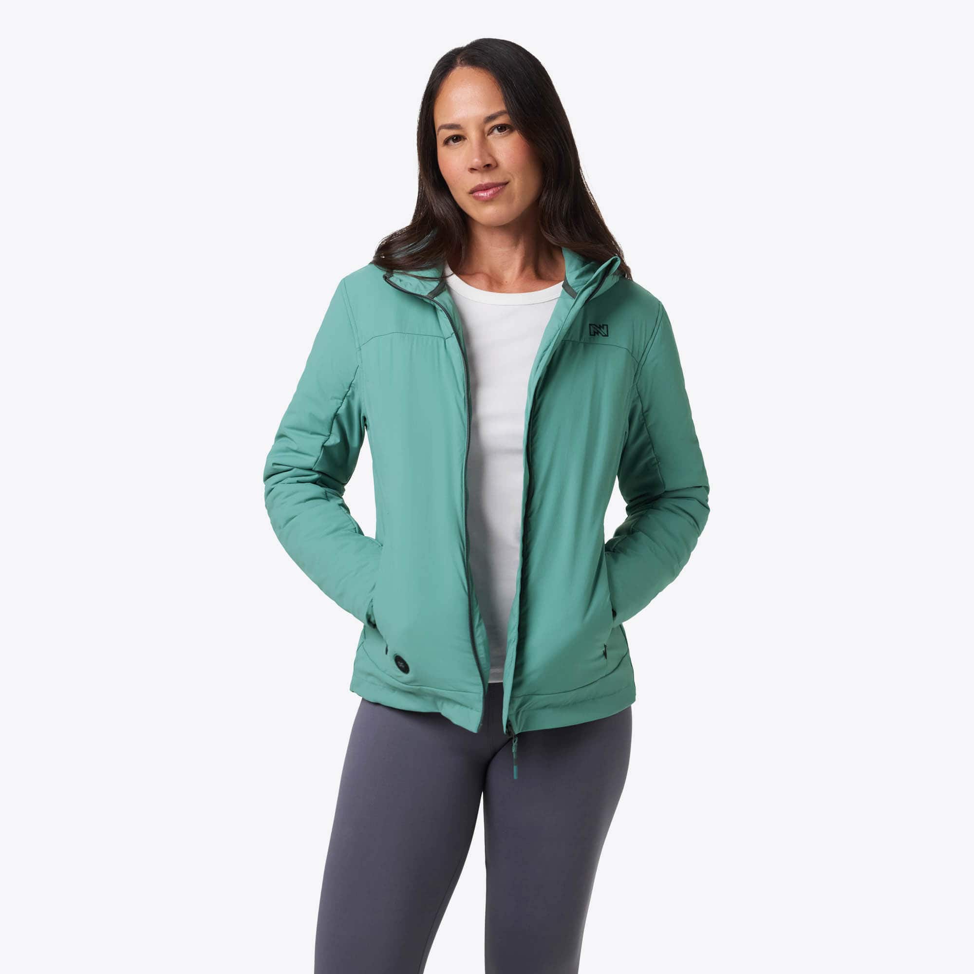 Mobile Warming - Women's Luma Heated Jacket - Teal