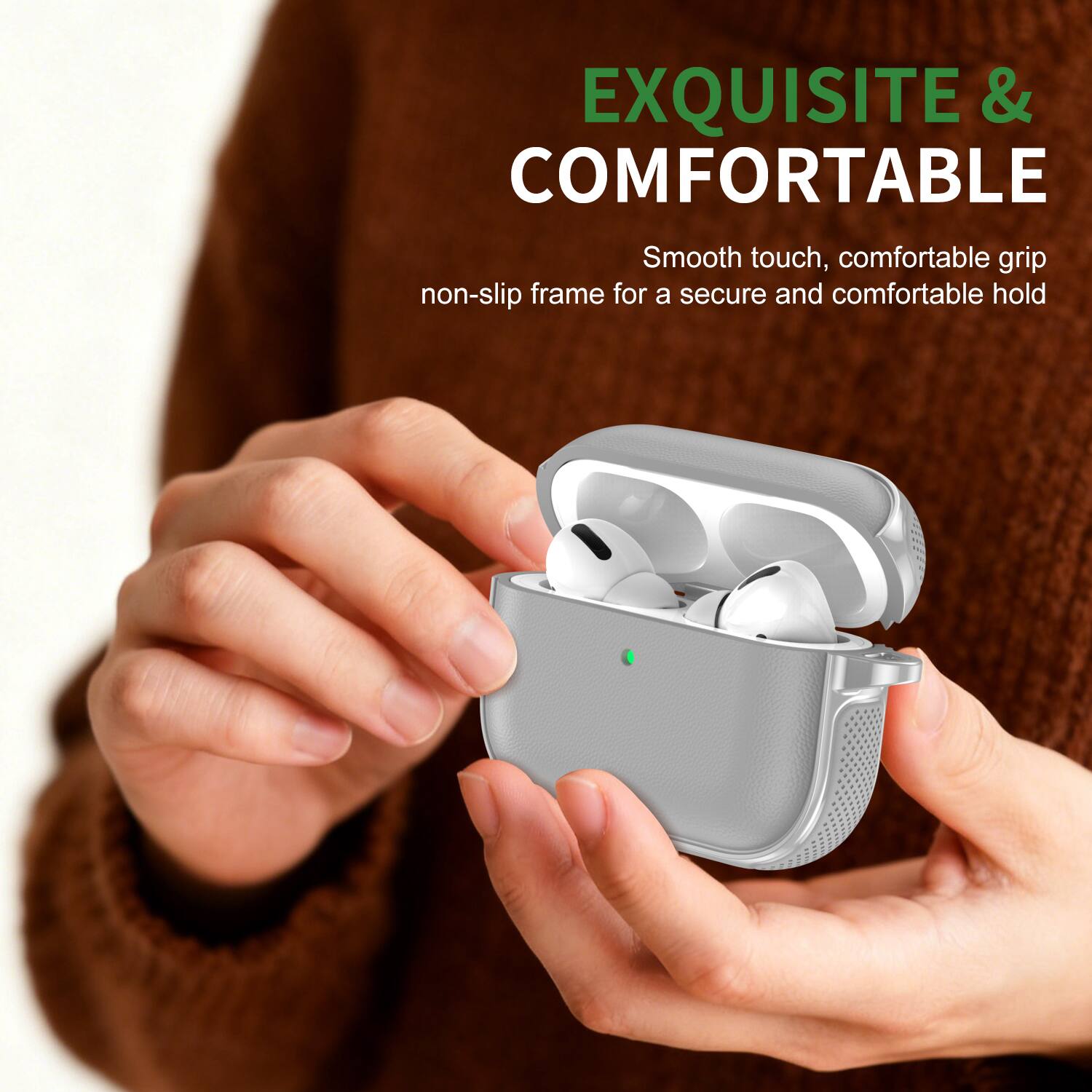 EXQUISITE & COMFORTABLE

Smooth touch, comfortable grip non-slip frame for a secure and comfortable hold
