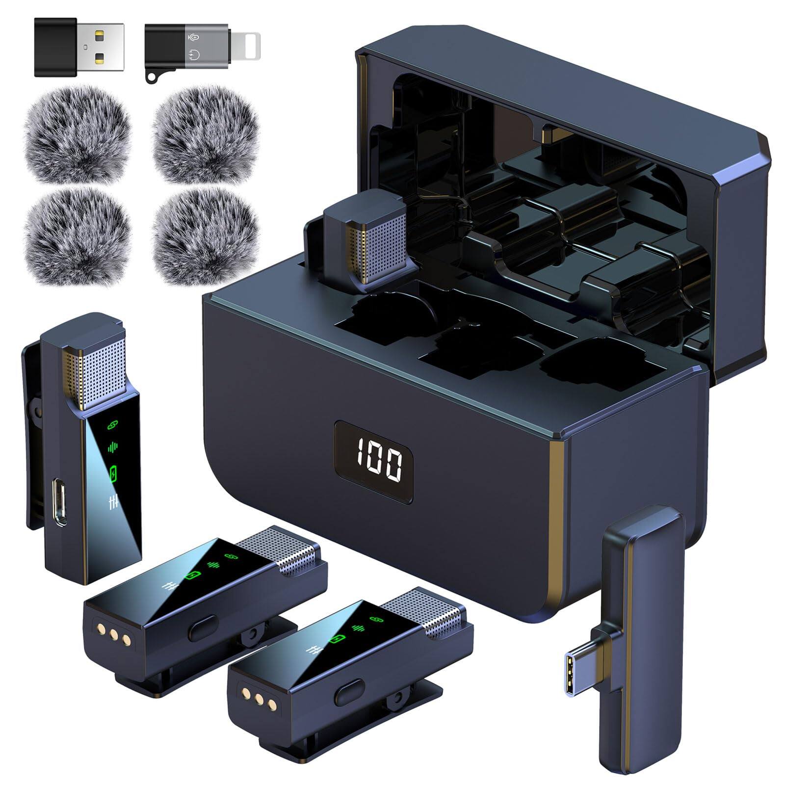 4TX+1RX+Charging Case