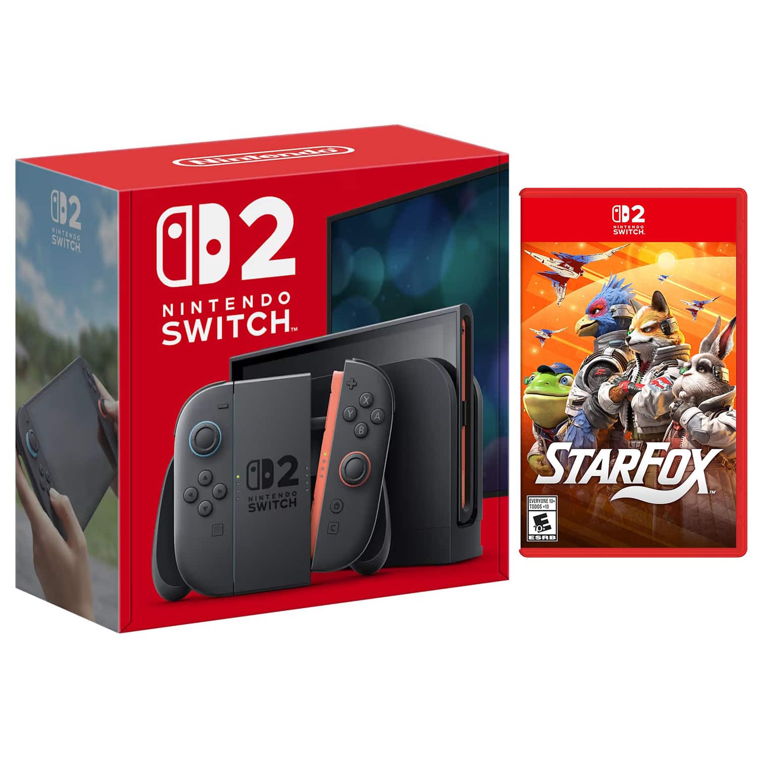 Switch 2 Console with Star Fox Game Bundle - Best Buy
