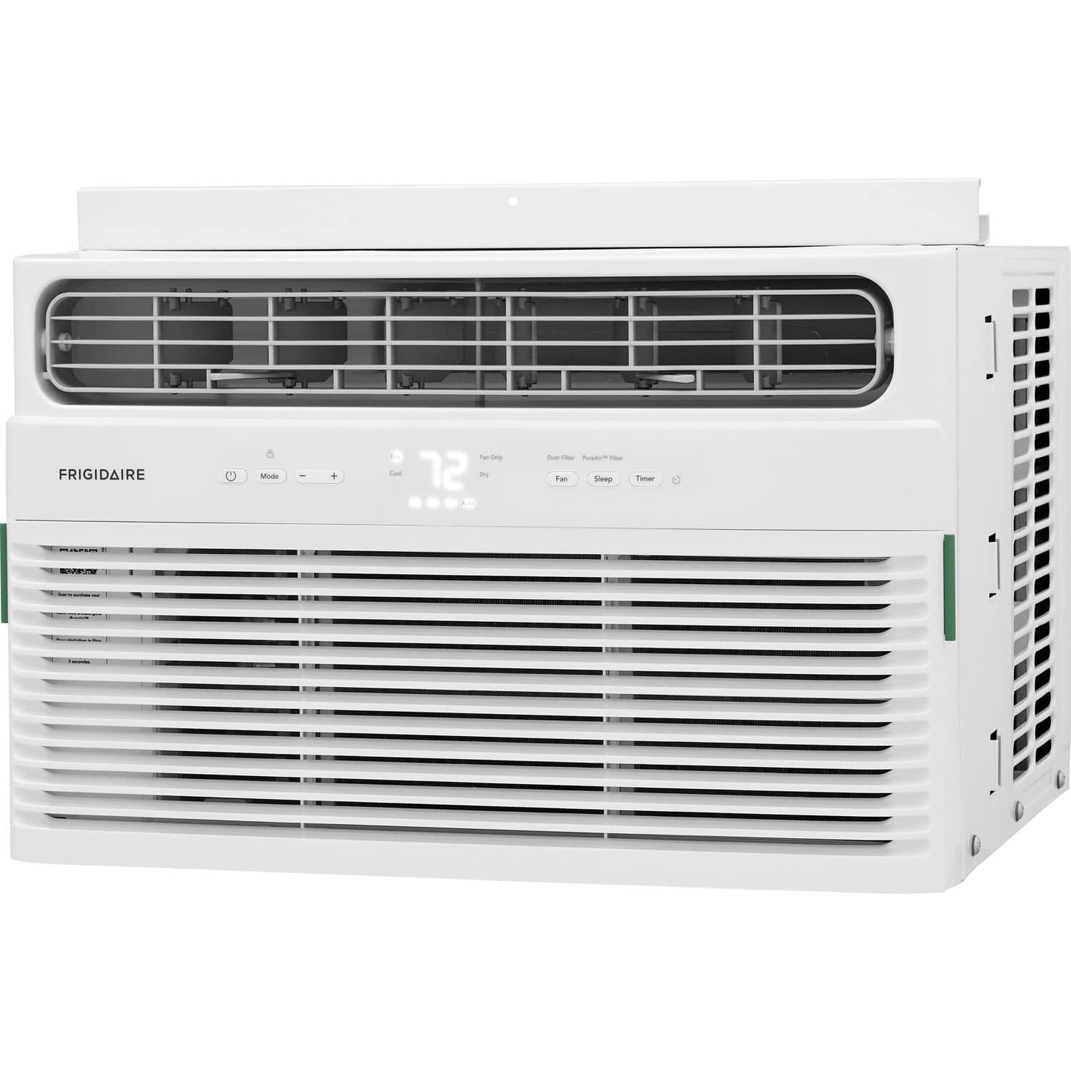 Frigidaire - 250 Sq. Ft. 6,000 BTU Window Air Conditioner - White - Front_Zoom
