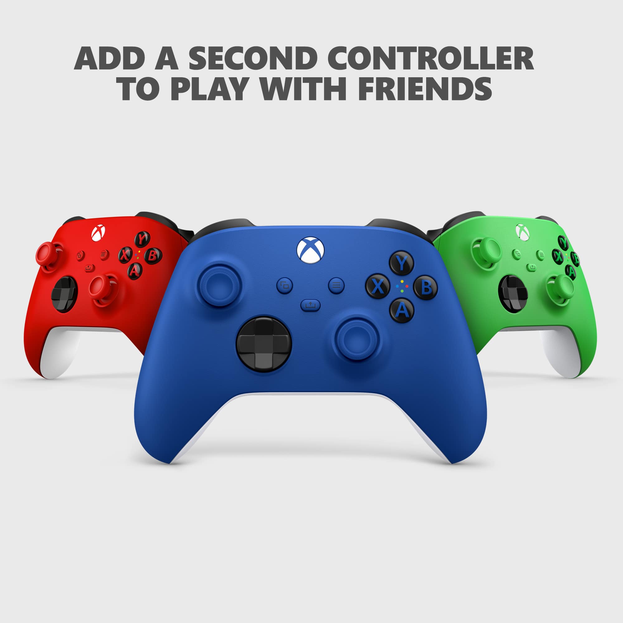 Add a second controller to play with friends.