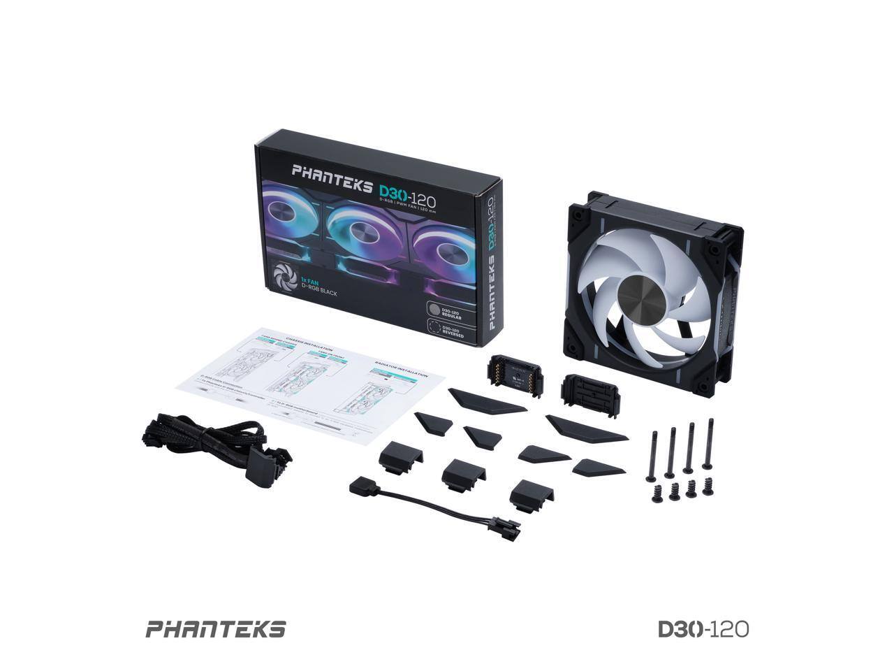 PHANTEKS D30-120  
D-ROSE BLACK  

PHANTEKS D30-120