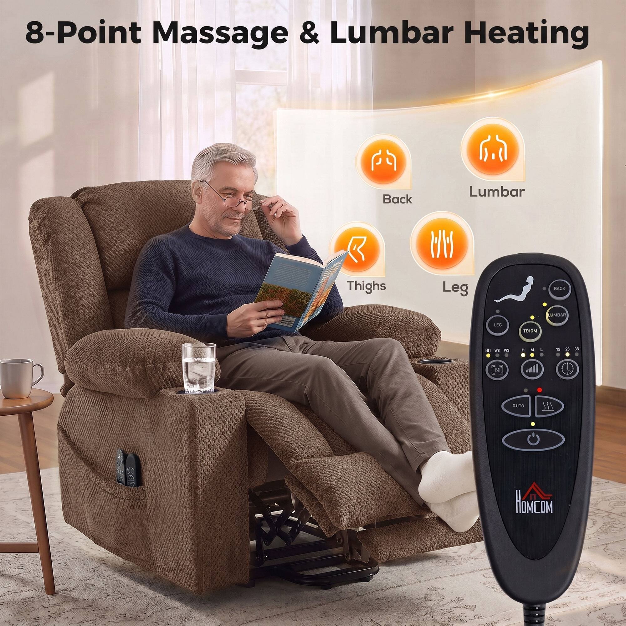8-Point Massage & Lumbar Heating

Back
Lumbar
Thighs
Leg

BACK
LUMBAR
LEG

e
M
- 0
II
H
iverg
AUTO

BONEDA