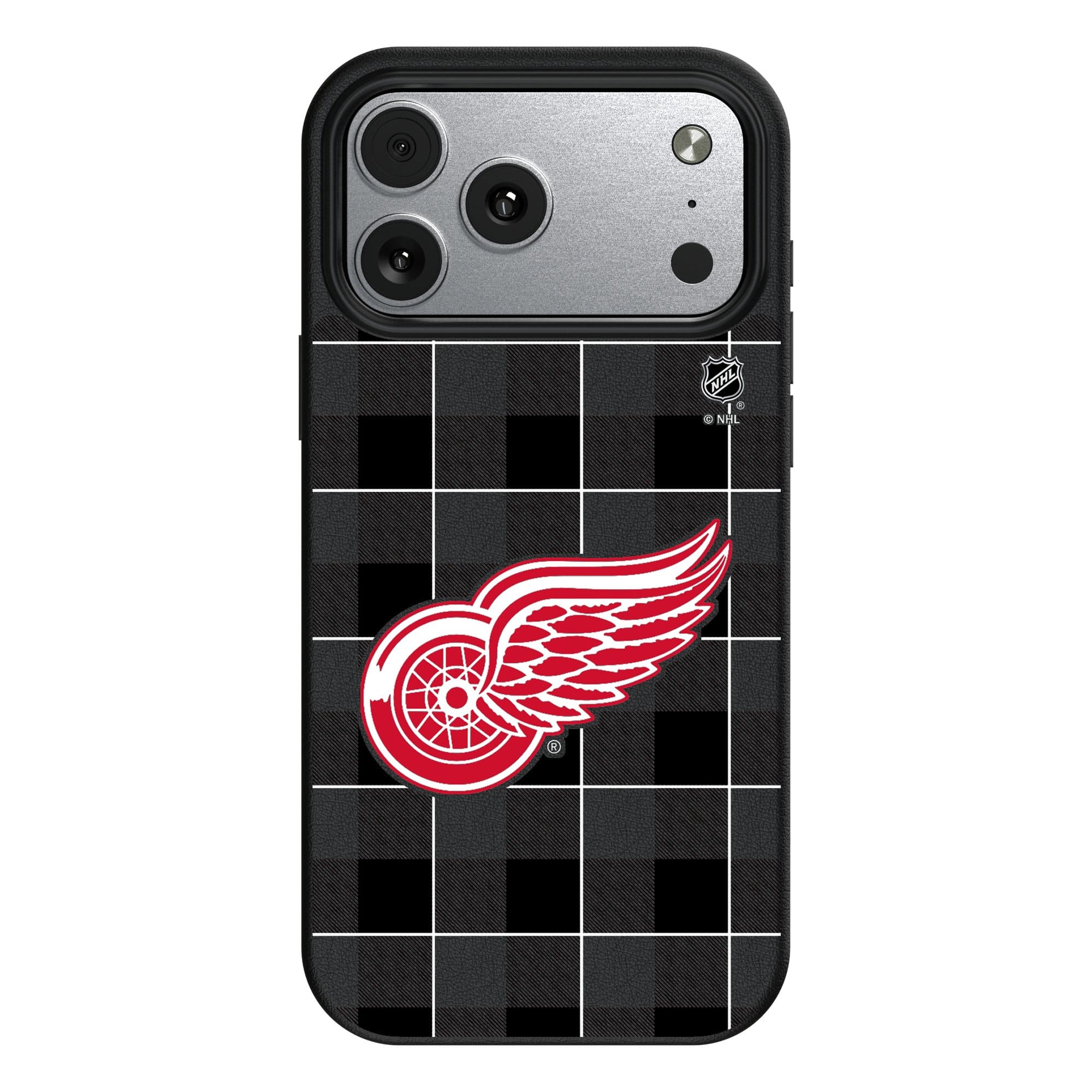 Keyscaper - NHL - Detroit Red Wings Plaid iPhone Magnetic Bump Case - 17 Air - Black price history on PriceWatchPro