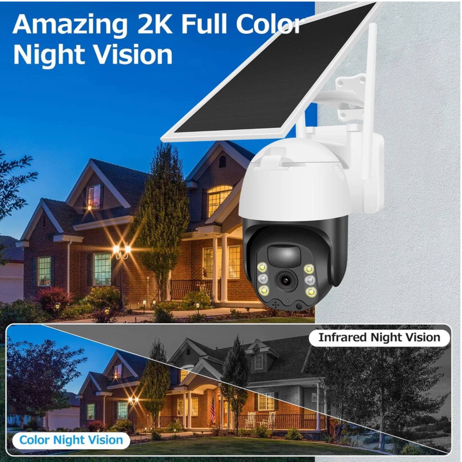 Amazing 2K Full Color Night Vision

Color Night Vision

Infrared Night Vision