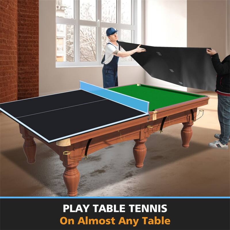 PLAY TABLE TENNIS  
On Almost Any Table