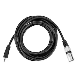 H&A - 1/8" Male Mini-Jack to XLR Male Cable 10'