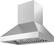 Angle. Zephyr - Titan 36 in. 650 CFM Wall Mount Range Hood with TruHue - Stainless Steel.