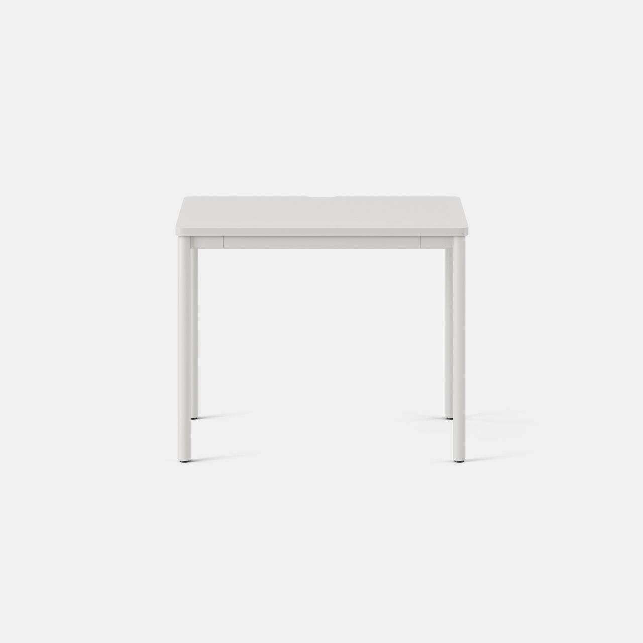 Left. Branch Furniture - Branch 36" Daily Desk – Functional Home Office Desk with Timeless Design, Rounded Corners & Built-in Cable Notch - White.