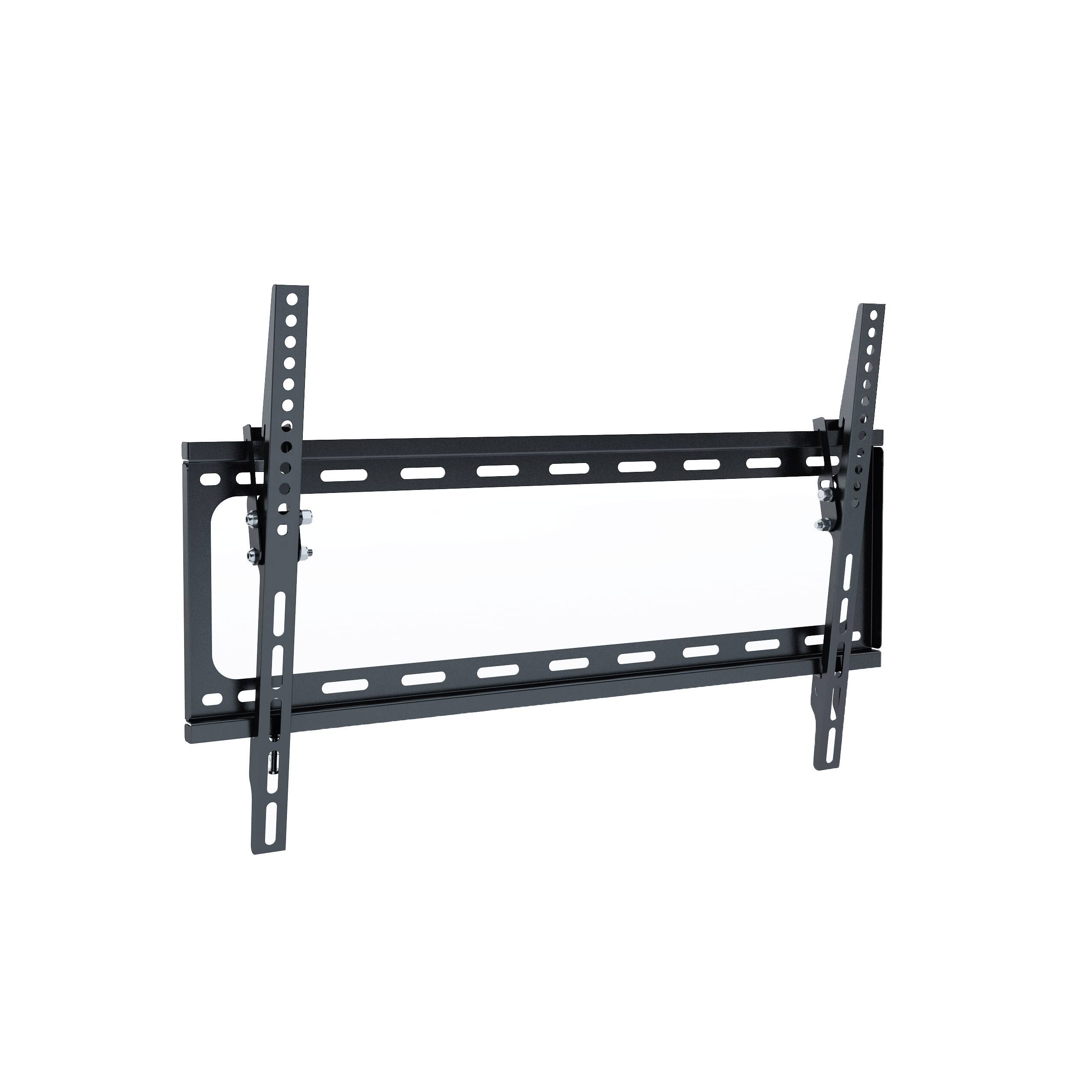 Front. CorLiving - CorLiving Tilting, Low-Profile Wall Mount for 37" - 70" TVs - Black.