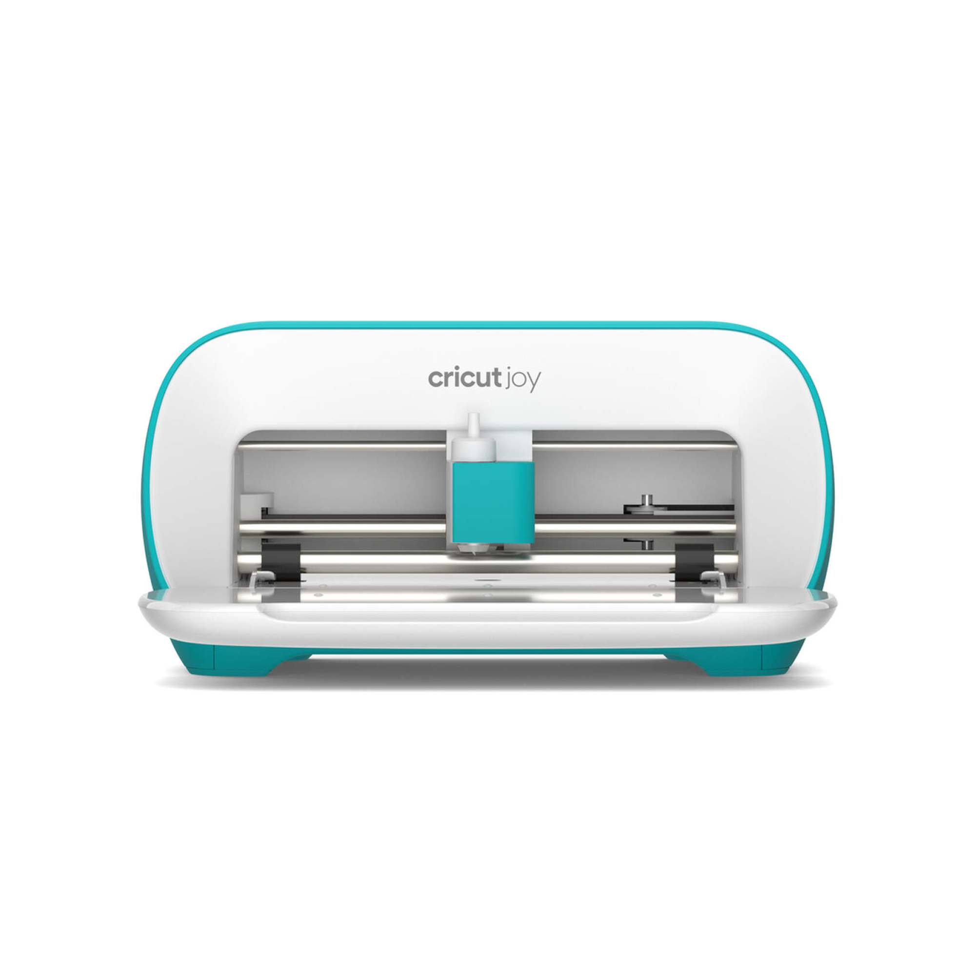 Cricut - Joy Machine - Grey/Aqua - Front_Zoom