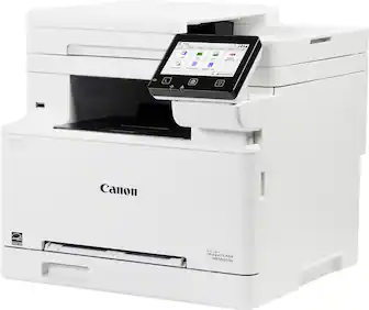 Canon - imageCLASS MF663Cdw Wireless Duplex Color Laser All-In-One Printer with 50-Sheet ADF - White