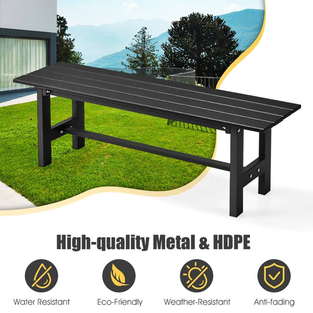 High-quality Metal & HDPE

- Water Resistant
- Eco-Friendly
- Weather-Resistant
- Anti-fading