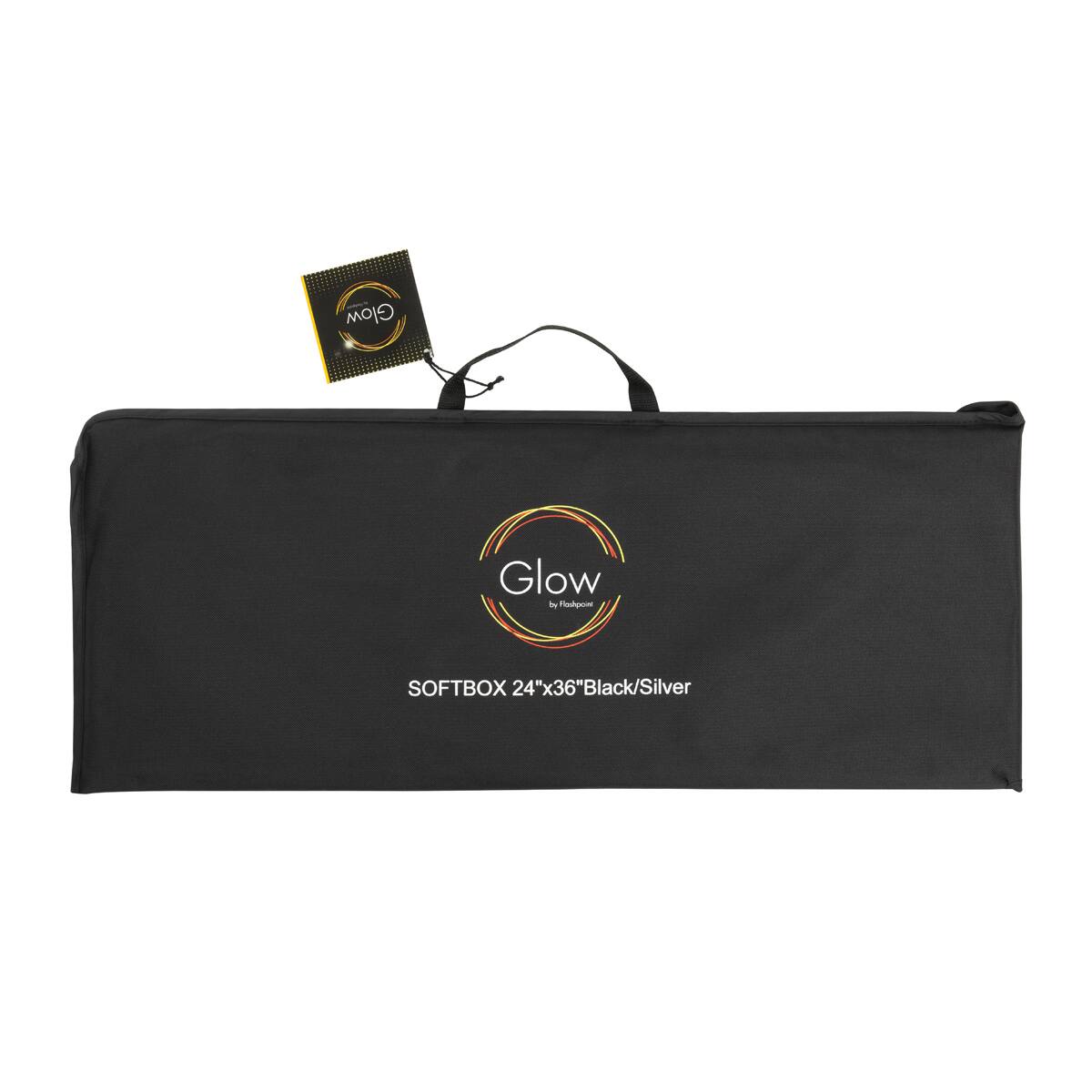 Glow by Flashpoint  
SOFTBOX 24"x36" Black/Silver