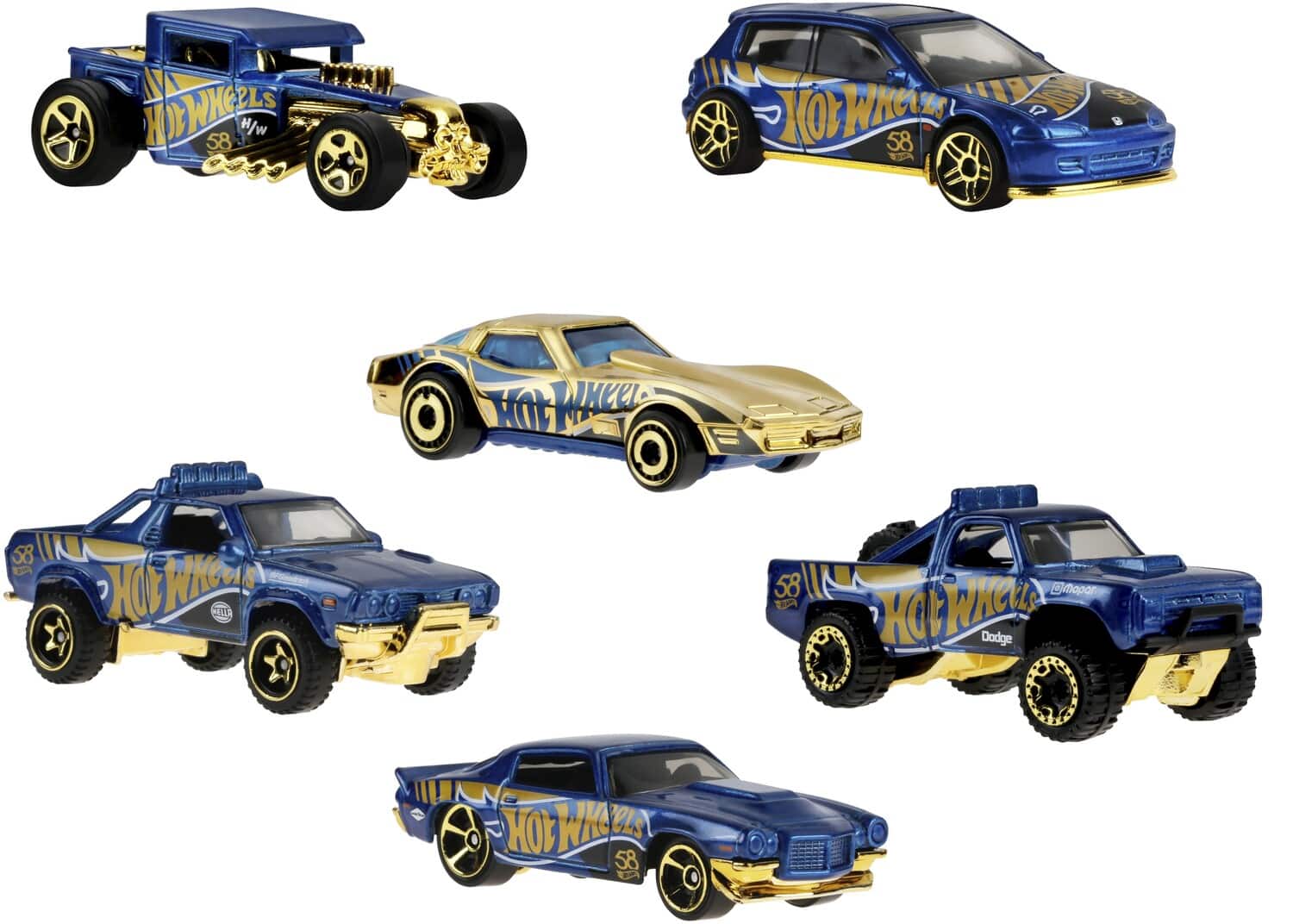 【未開封】Hot Wheels  コンプリートセット Hot Wheels Lot of 4 Corvette Central Special Edition Complete Set