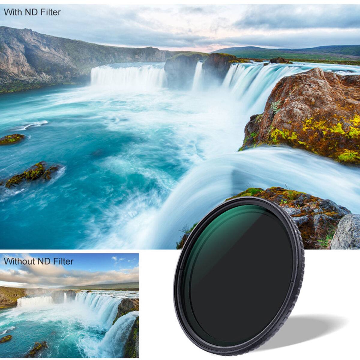 With ND Filter

Without ND Filter