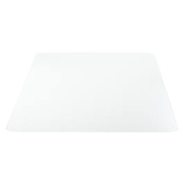 Deflecto - All Day Chair Mat for Flat to Extra-High/Plush Pile Carpeted Floors, Straight Edges, 36" x 48" - Clear