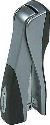 Alt View 2. Swingline - Optima Grip Desktop Stapler, 25-Sheet Capacity - Silver.