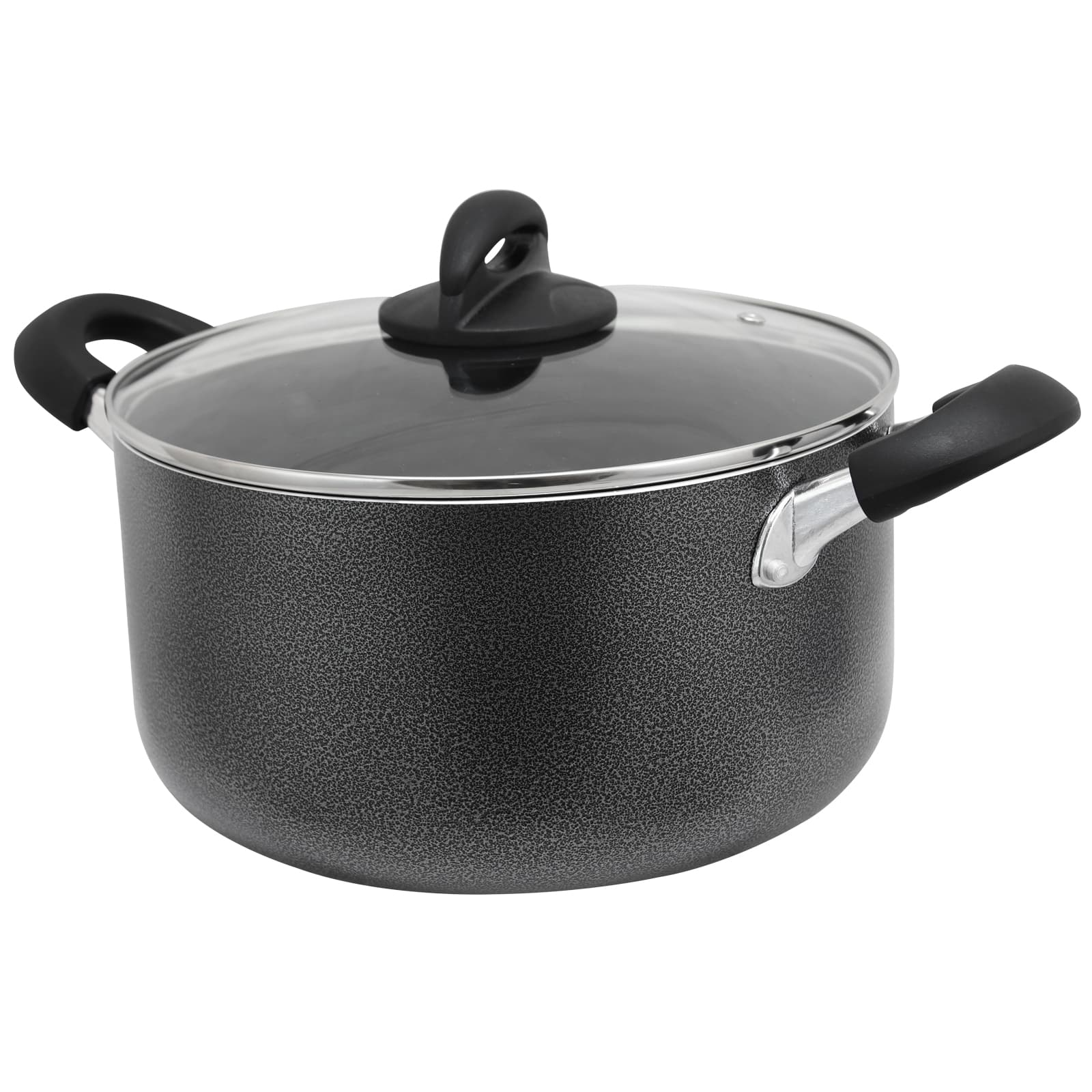 Oster - Clairborne 6 Quart Aluminum Hammered Tone Dutch Oven with Lid - Charcoal Grey price history on PriceWatchPro