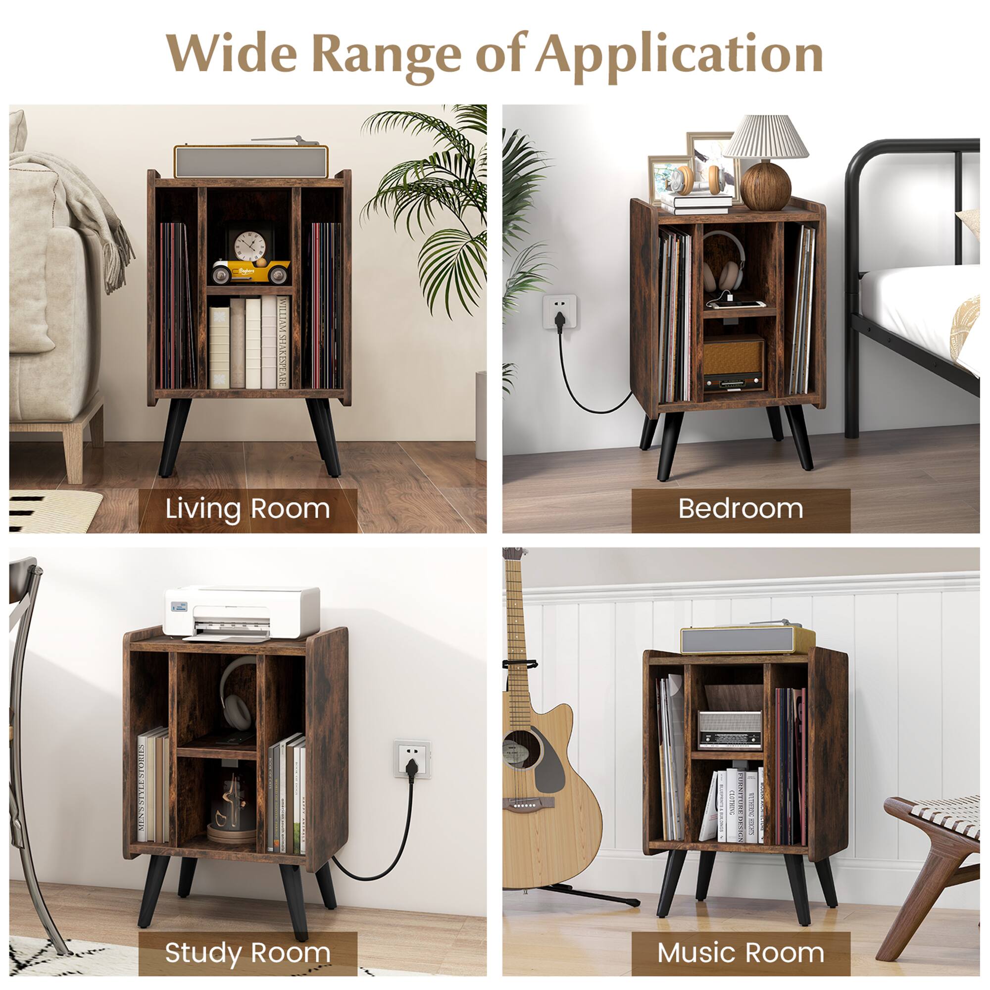 Wide Range of Application - Living Room, Bedroom, Study Room, Music Room