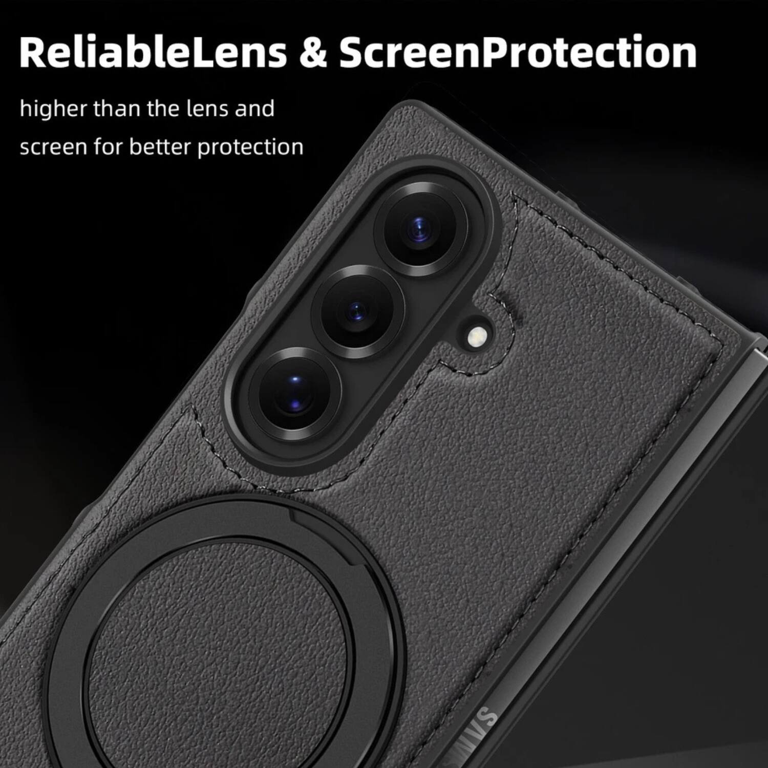 ReliableLens & ScreenProtection

higher than the lens and screen for better protection
