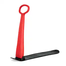 Slippery Racer - Kids Foldable Downhill Outdoor Winter Ski Scooter Snow Sled - Red