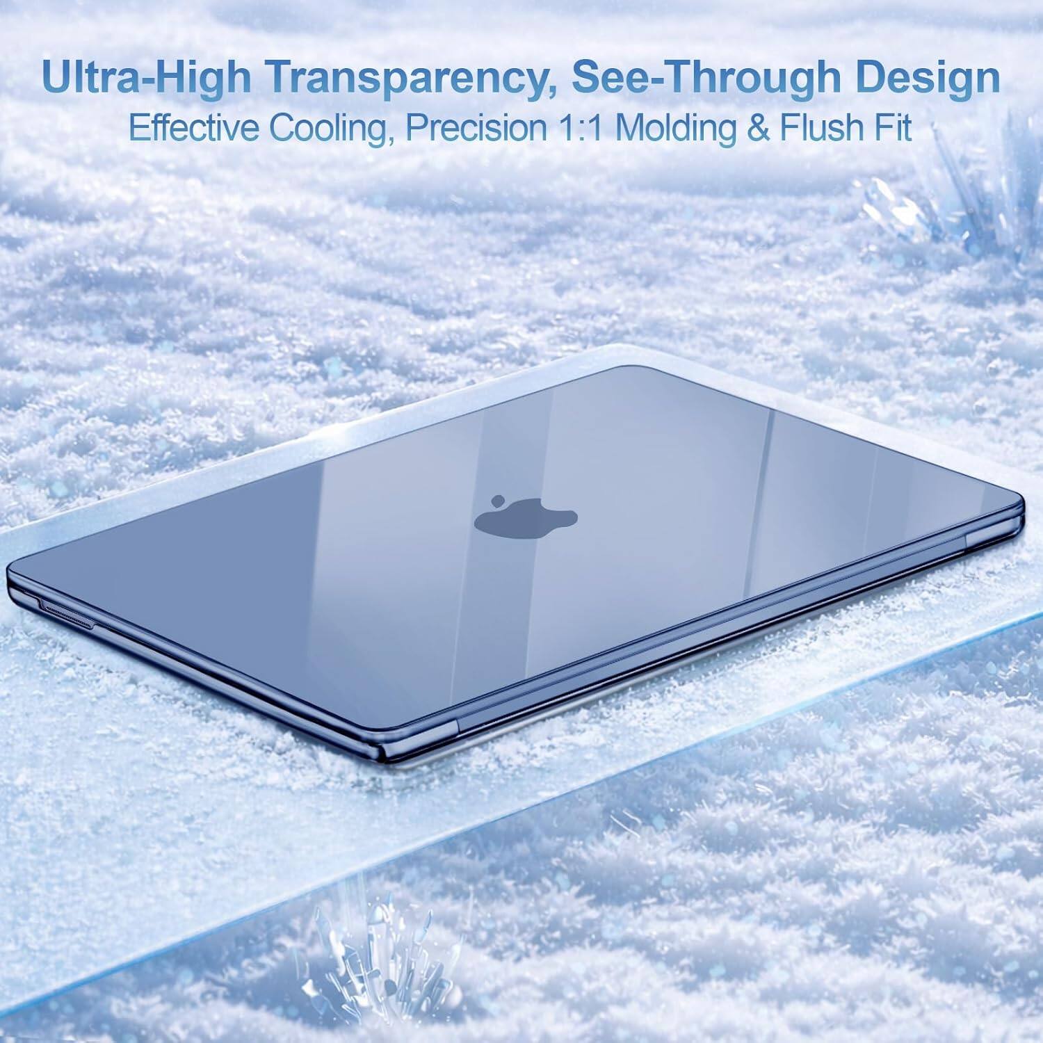 Ultra-High Transparency, See-Through Design  
Effective Cooling, Precision 1:1 Molding & Flush Fit