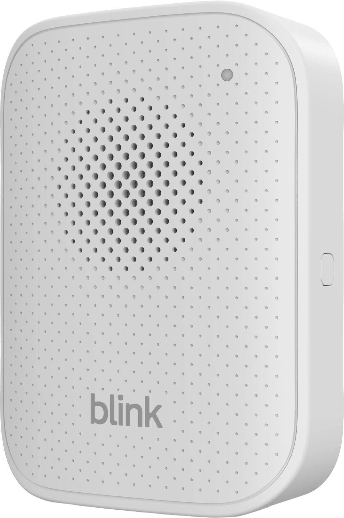 Back. Blink - Blink Chime — Real-time alerts you can hear anywhere in your home, easy plug-in setup, works with all Blink doorbells - White.