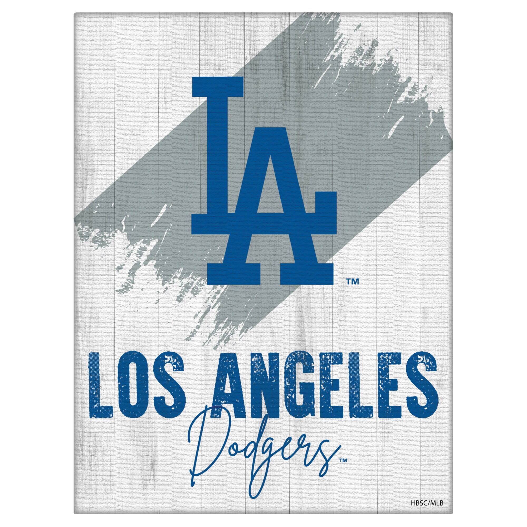 Los Angeles Dodgers 15" x 20" Team Canvas Wall Art