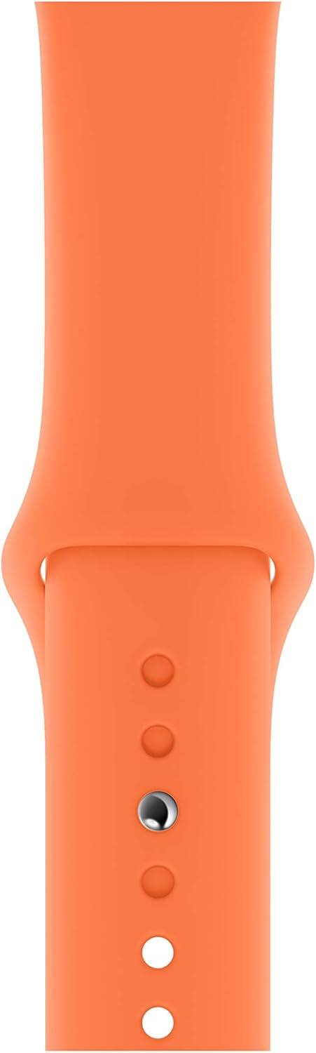 Alt View 1. Apple - Apple Watch Sport Band (40mm) - Vitamin C - Regular - Orange.