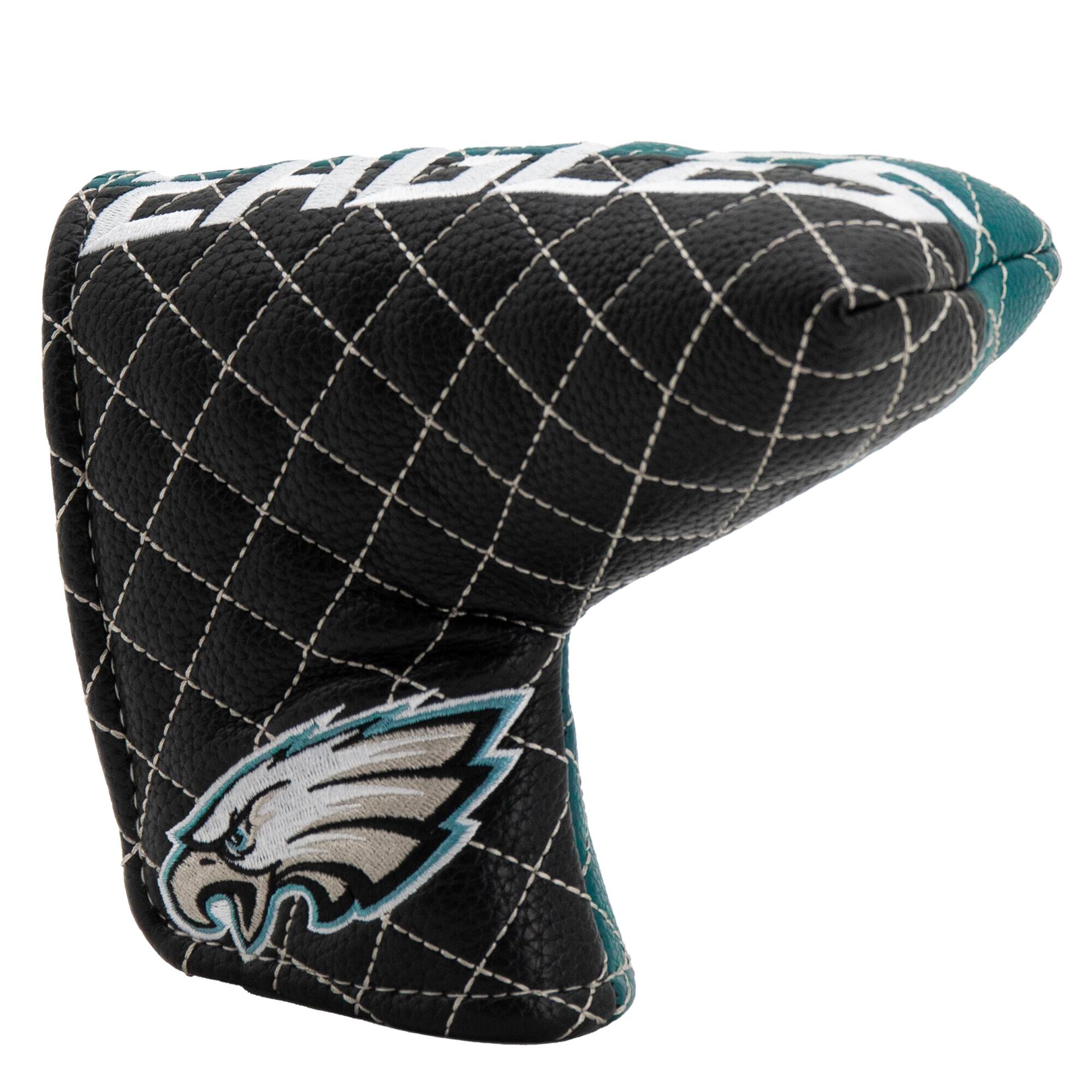 Alt View 2. Team Golf - Philadelphia Eagles Quilted Blade Putter Cover - Multicolor.