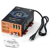 VEVOR - AMP 45 SMART RV CONVERTER/CHARGER LEAD-ACID LITHIUM ALL-IN-ONE Fixed Output Suppon and E Wananly Carificate www. revor.com/support CHARGE MODE
EIL 2020-2017 !
