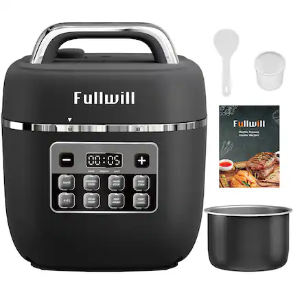 Fullwill Electric Pressure Cooker Recipes - 00:09
IARD RESAILAR M + SAUTI PRESSUE COOK SLOW COOK MEAT STEW RICE DLAT START SIEP VIAS START CANCEL