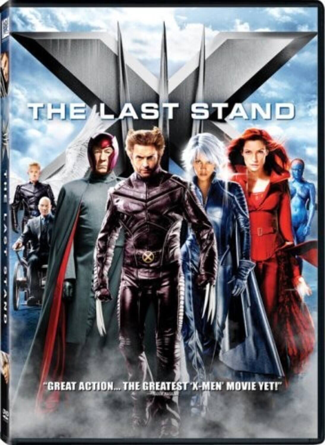 Front. X-Men: The Last Stand   - DVD.