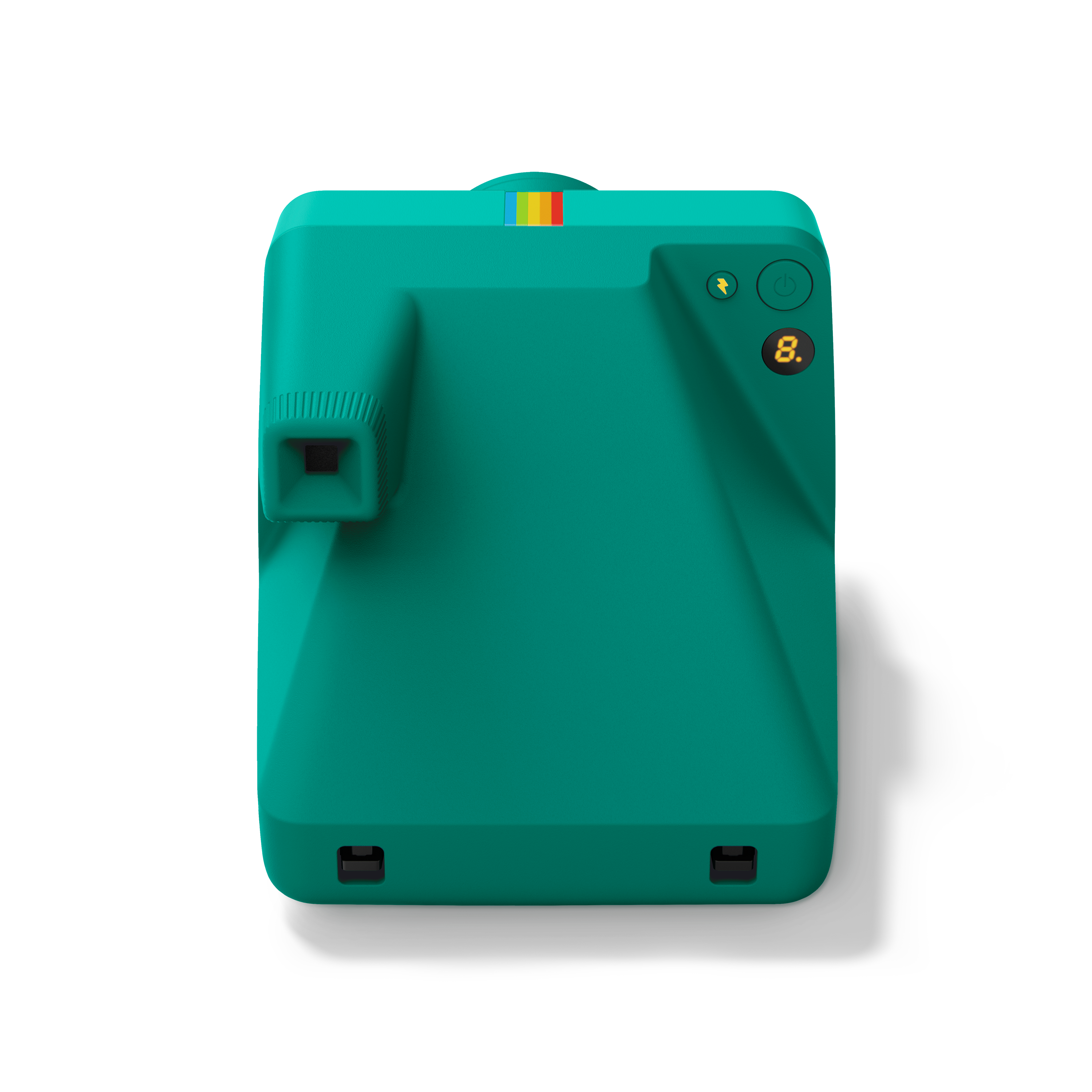 Alt View 5. Polaroid - Now Instant Camera Generation 3 - Teal - Teal.