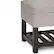 Alt View 12. Simpli Home - Cosmopolitan Storage Ottoman Bench with Open Bottom - Cloud Grey.