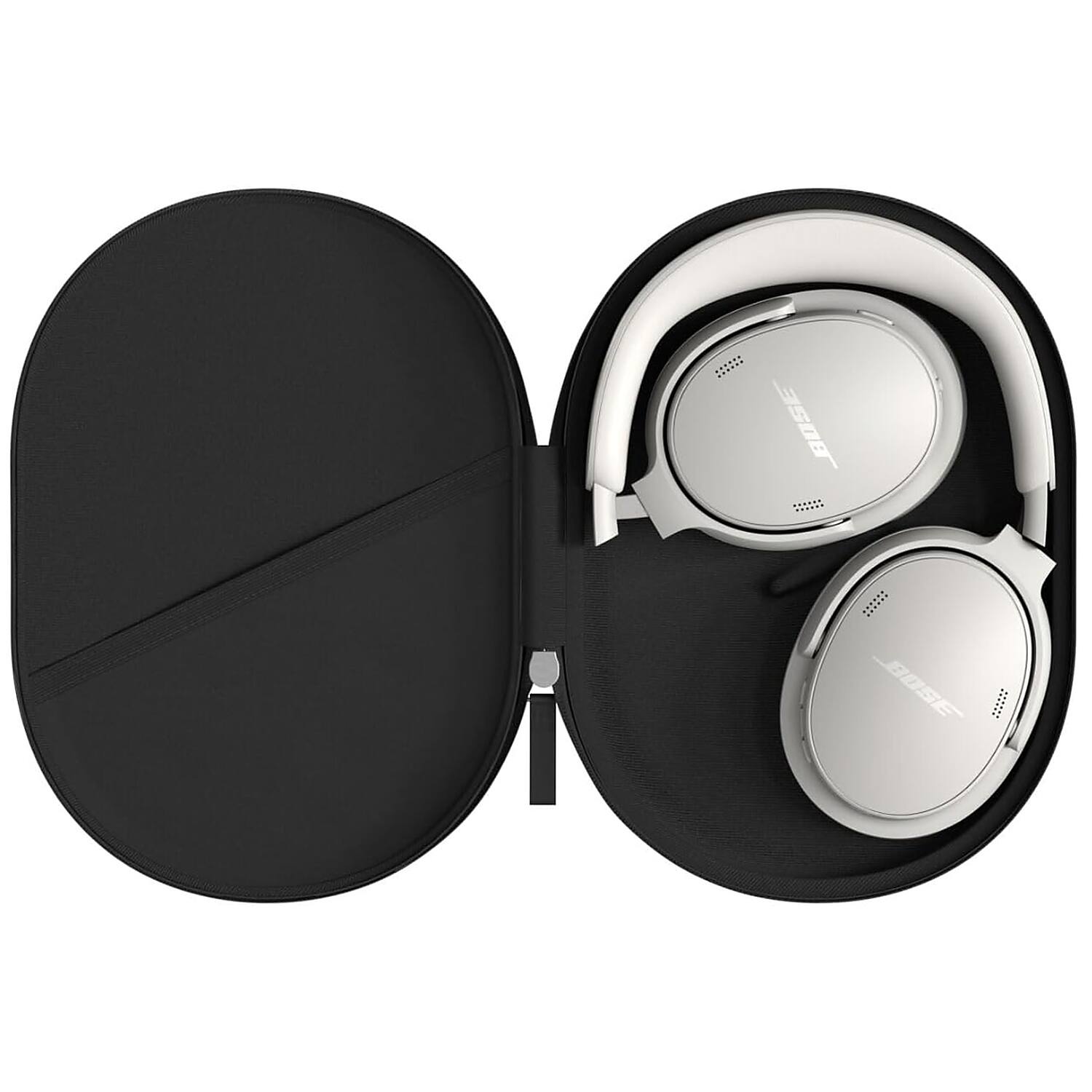 Back. Bose - QuietComfort Headphones 2nd Gen Over-Ear Bluetooth Wireless + 26-Month Extended Warranty Protection - White Smoke.
