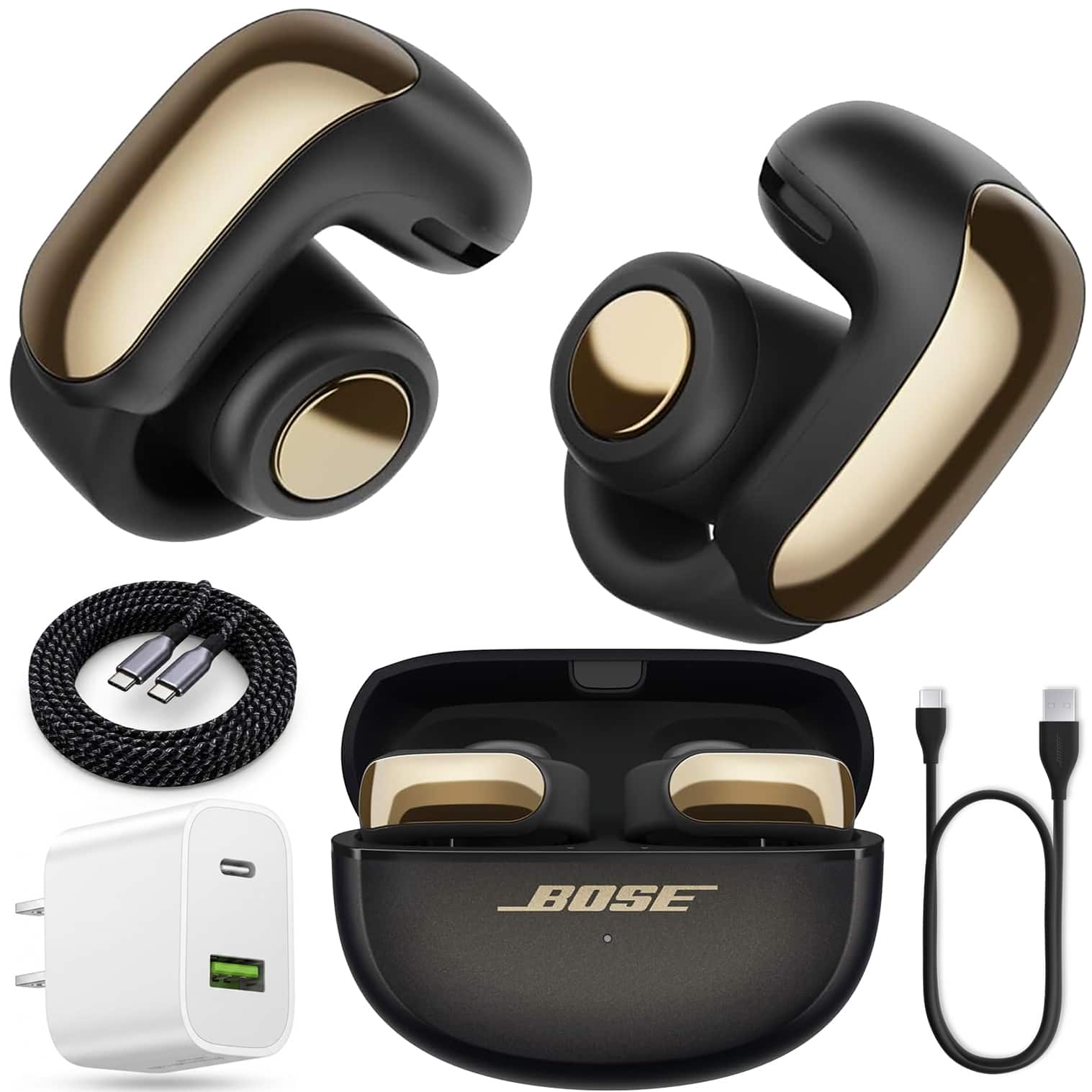 Bundle Bose Ultra Open Earbuds Bluetooth Open Ear Clip On